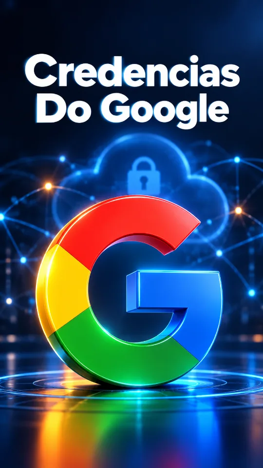 Capa do módulo Credenciais do Google