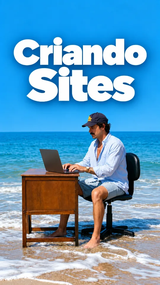 Capa do módulo Criando Sites