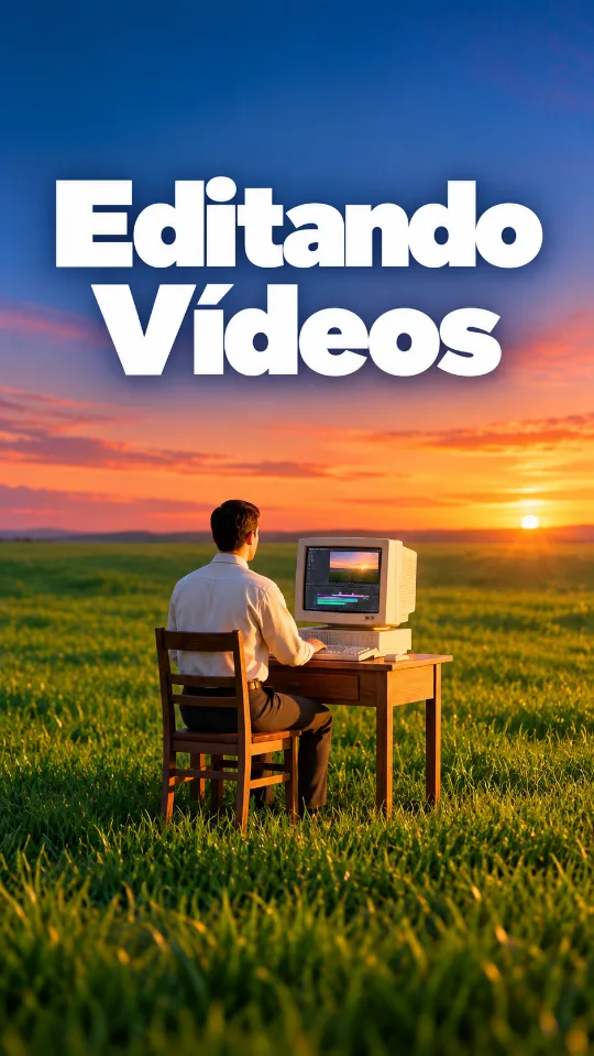 Capa do módulo Editando Vídeos